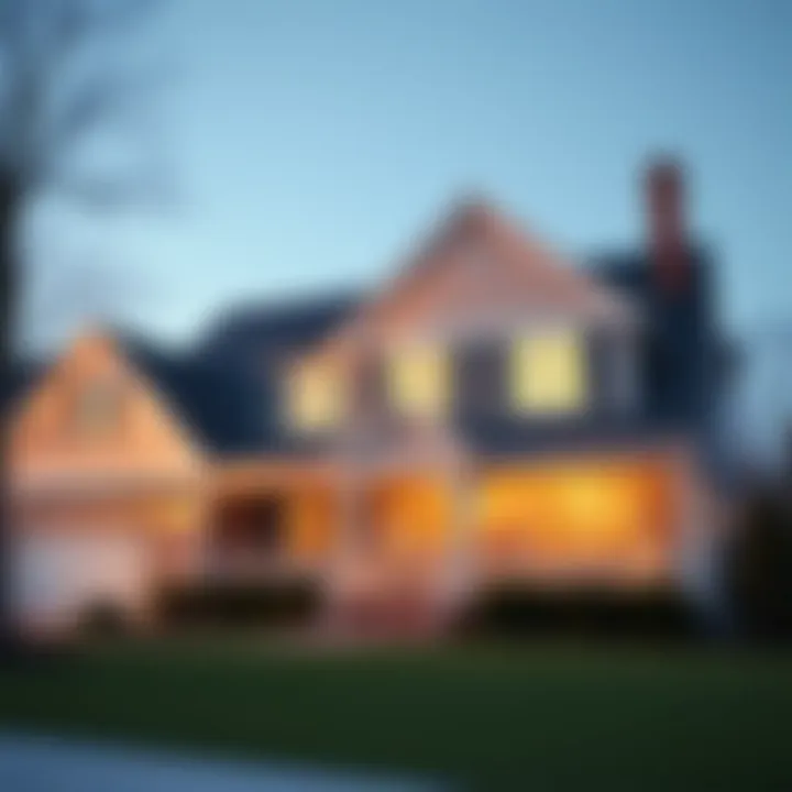 A visual representation of home equity and its impact on cash out refinancing.