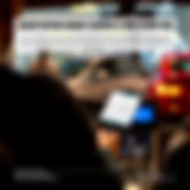 Negotiation Strategies in Auto Financing Illustration showing negotiation strategies related to credit scores