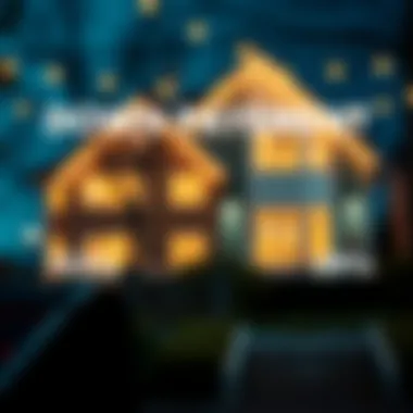 Visual representation of down payment percentages