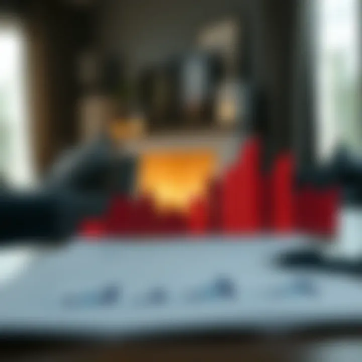 A detailed graph showing home equity trends over time.