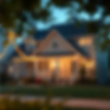 A visual representation of market trends impacting home values.