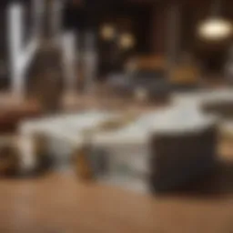 Visual representation of various loan types