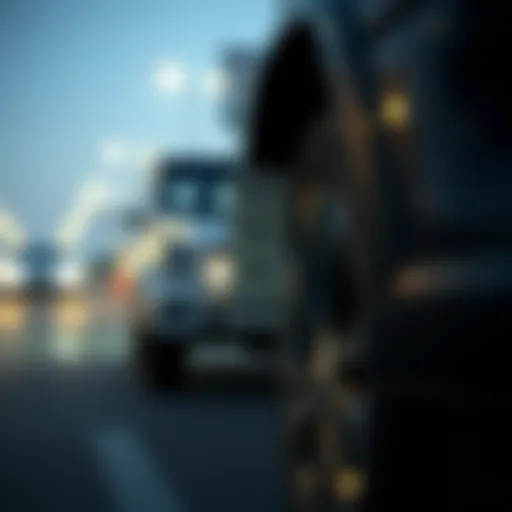 Conceptual representation of a financial lien on a vehicle