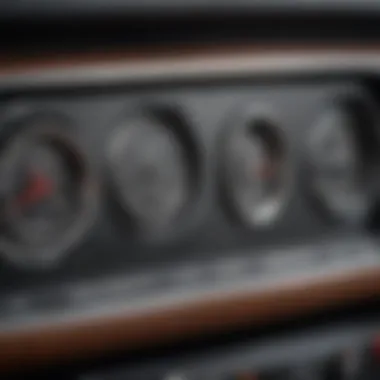 A close-up of a VIN plate on a car dashboard, showcasing its unique identification number.