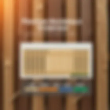 Fencing Materials Overview Detailed diagram showcasing different types of fencing materials