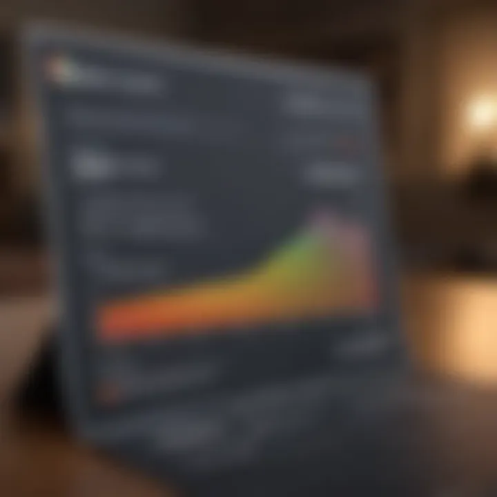 Graph showing the impact of credit scores on mortgage eligibility