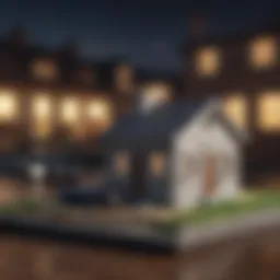 Visual representation of mortgage interest calculation