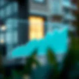 Graph depicting historical trends in home loan rates