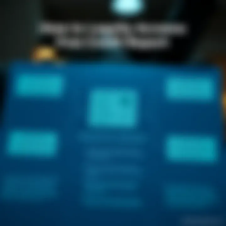 How to Legally Access Your Free Credit Report Infographic illustrating the process of accessing a free credit report