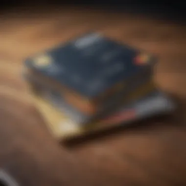 Concept of Unsecured Credit Cards Conceptual image representing unsecured credit cards
