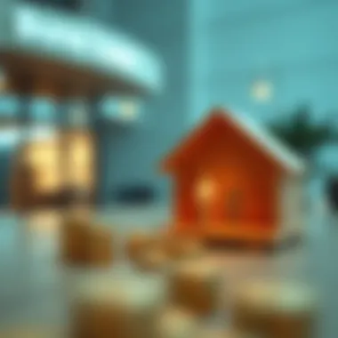 Visual representation of benefits and risks associated with upside loans